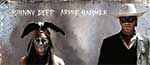 Johnny Depp nel trailer di The Lone Ranger