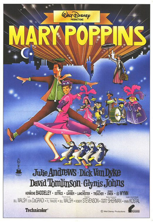 Mary Poppins - Official Poster 1964