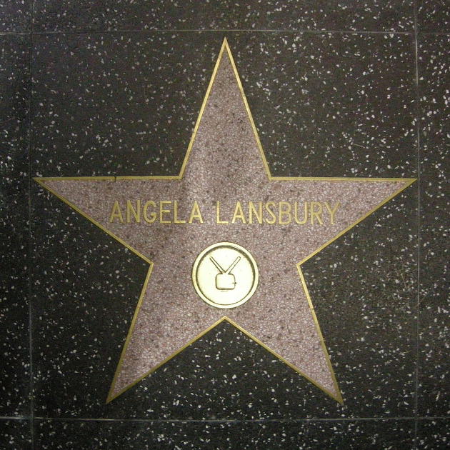 Angela Lansbury - Walk of Fame
