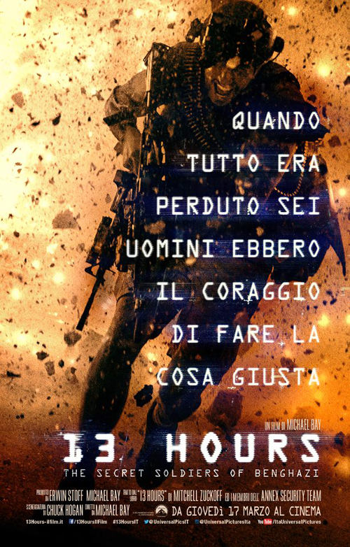 13 Hours - Poster italiano