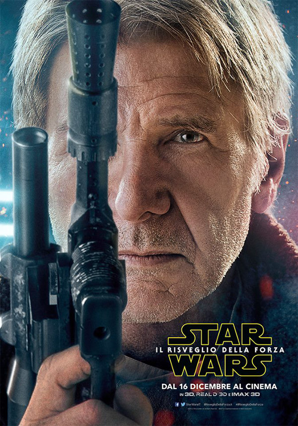 Star Wars - Il Risveglio della Forza - Poster Harrison Ford