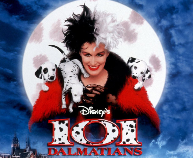 Glenn Close alias Crudelia De Mon in La Carica dei 101