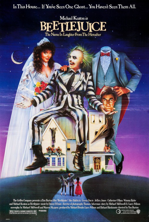 Beetlejuice di Tim Burton