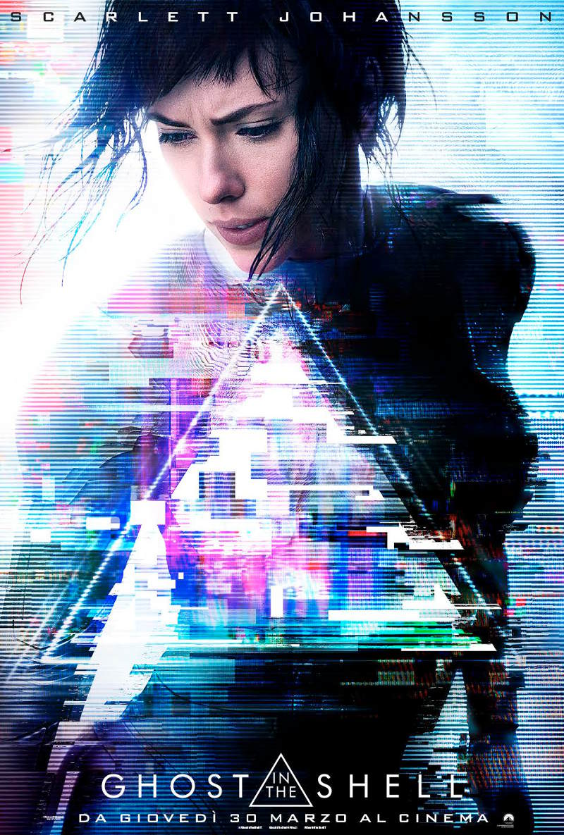 Ghost in the Shell - Poster italiano