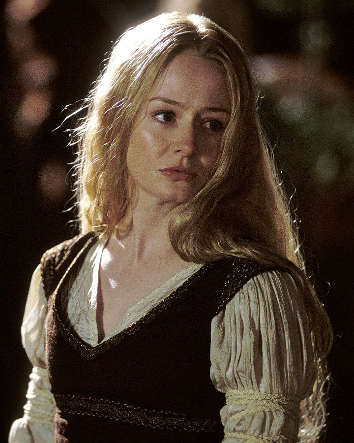 Miranda Otto prese il posto di Uma Thurman come Eowin ne Il Signore degli Anelli
