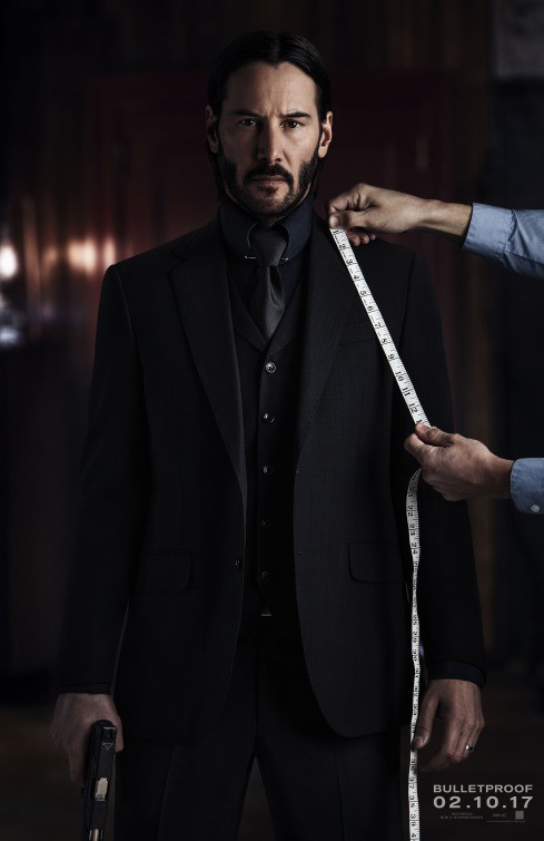 Keanu Reeves ex star di Matrix in John Wick 2