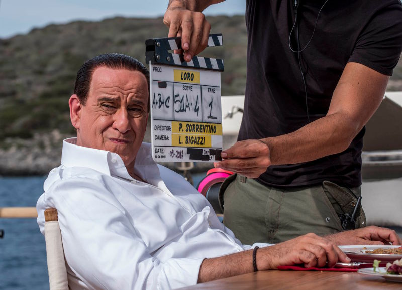 LORO 1 - Toni Servillo sul set
