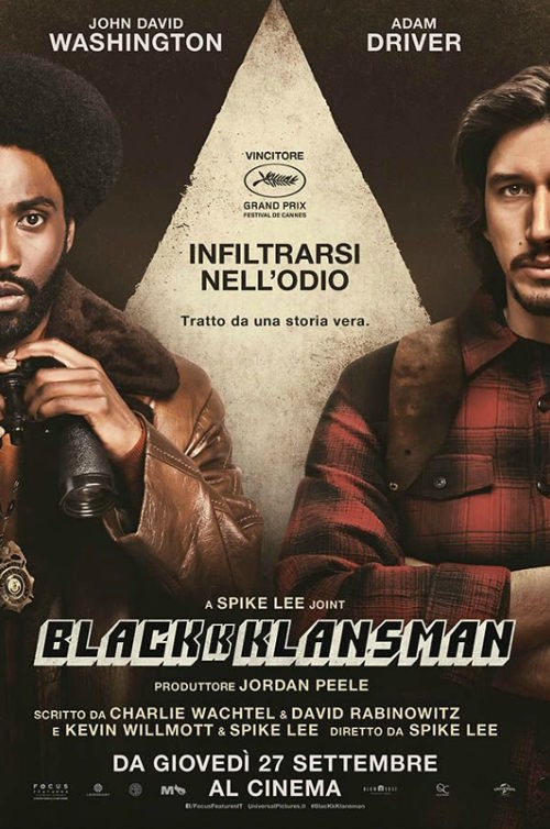 Blackkklansman - Film Da Vedere a Settembre
