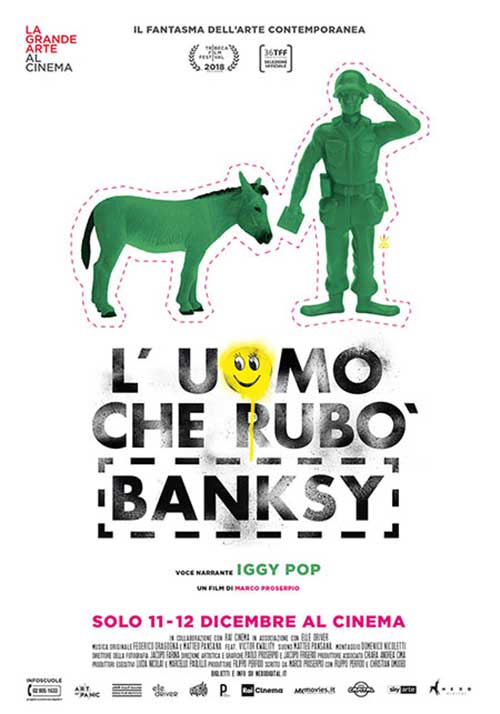 L'uomo Che Rubo' Banksy - 2018