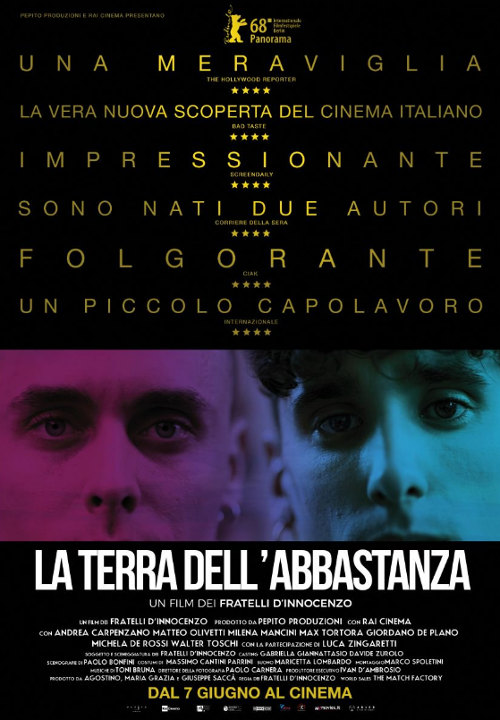 La Terra Dell'abbastanza - 2018