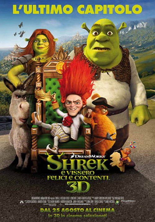 Shrek - 3d - E Vissero Felici E Contenti - 2010