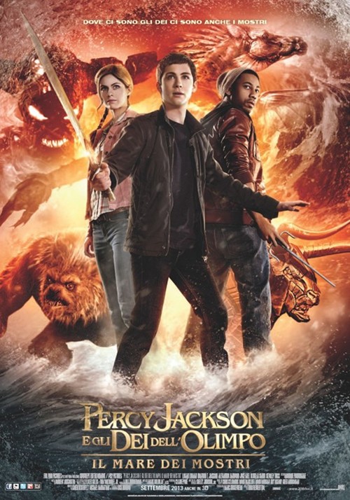 Percy Jackson E Gli Dei Dell'olimpo: Il Mare Dei Mostri - 3d - 2013 1 Percy Jackson E Gli Dei Dell'olimpo: Il Mare Dei Mostri - 3d - 2013