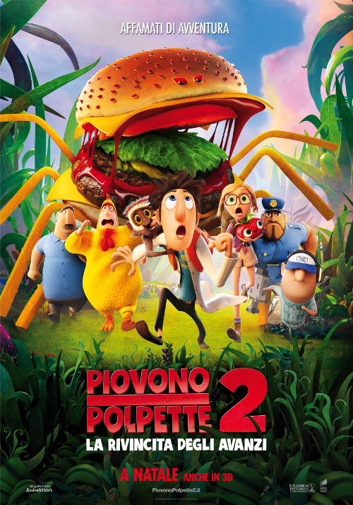 Piovono Polpette 2 - 3d - La Rivincita Degli Avanzi - 2013