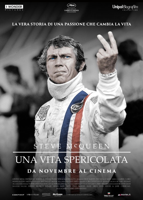 Steve Mcqueen: Una Vita Spericolata - 2015 1 Steve Mcqueen: Una Vita Spericolata - 2015