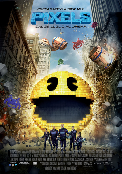 Pixels - 3d - 2015