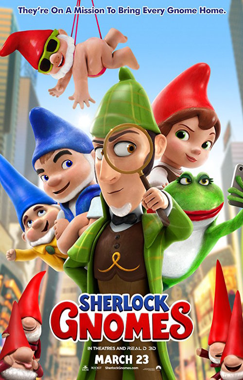 Sherlock Gnomes - 3d - 2018
